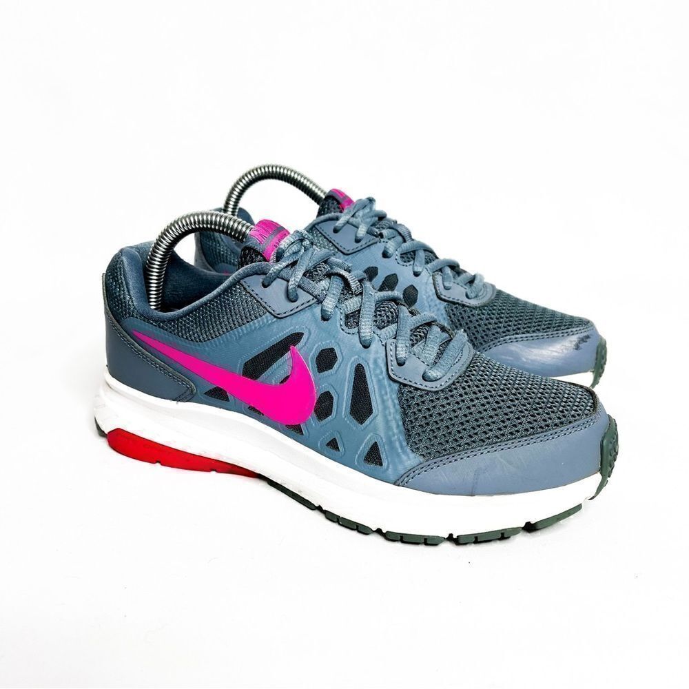 🍋 Nike • Women’s Dart 11 'Blue Graphite Pink Foil' Athletic Shoes Size 7